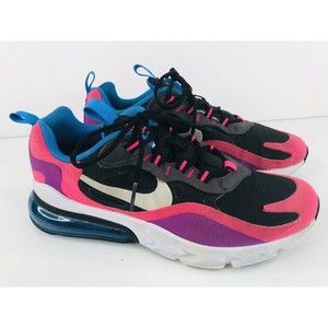 Nike Air Max 270 React GS Black White Pink BQ0101-001 Size Youth 5.5 Women's 7